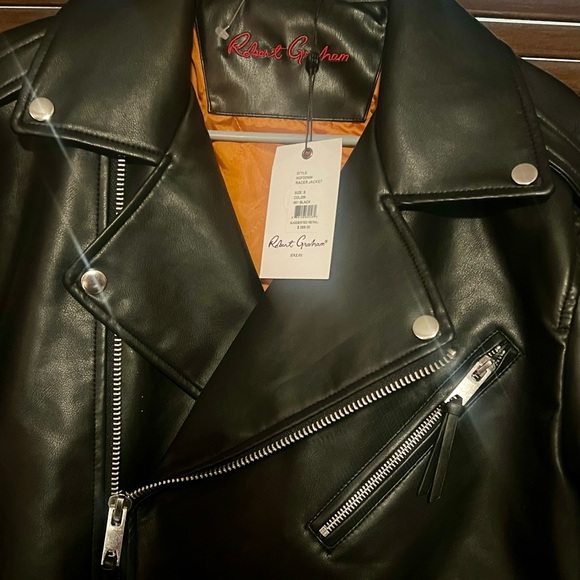 ROBERT GRAHAM “Racer” Biker Jacket - Picture 3 of 11